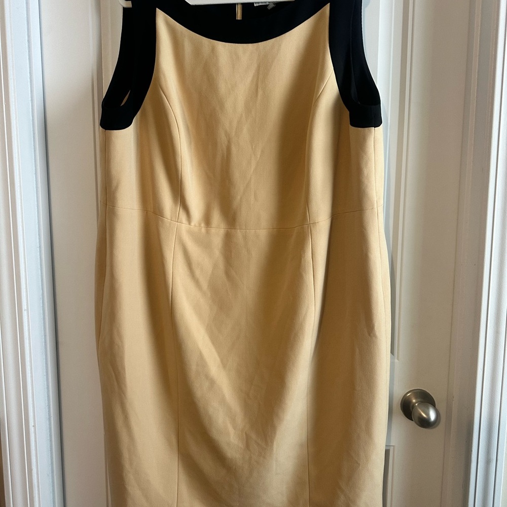 Kasper Women’s Sleeveless Sheath Dress Size 22W - Picture 2 of 4